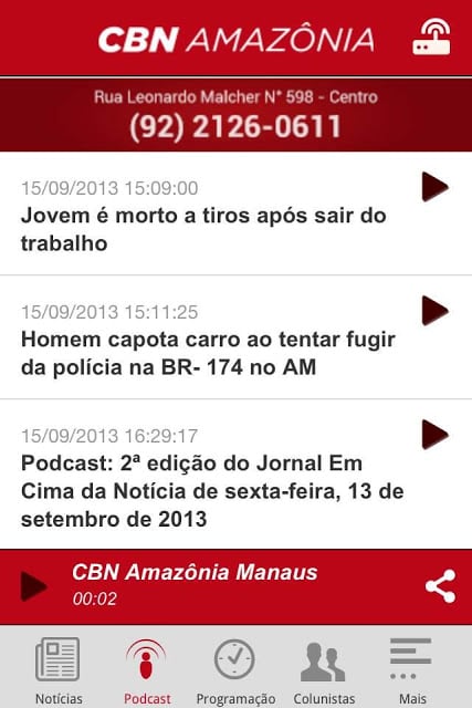 CBN Amaz&ocirc;nia截图2