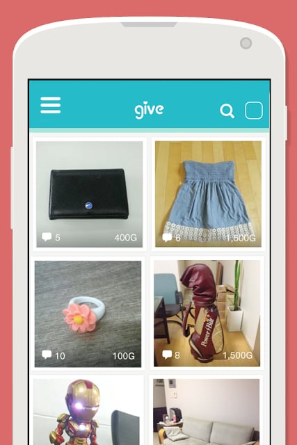 기브 give - 기브 물물교환 중고물품 공유장터 기브截图4