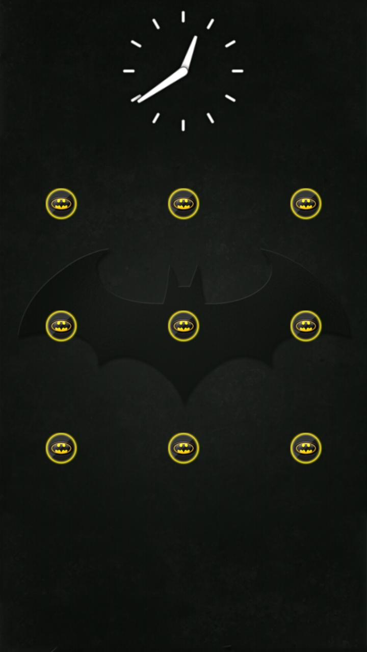 蝙蝠侠图案锁屏截图3