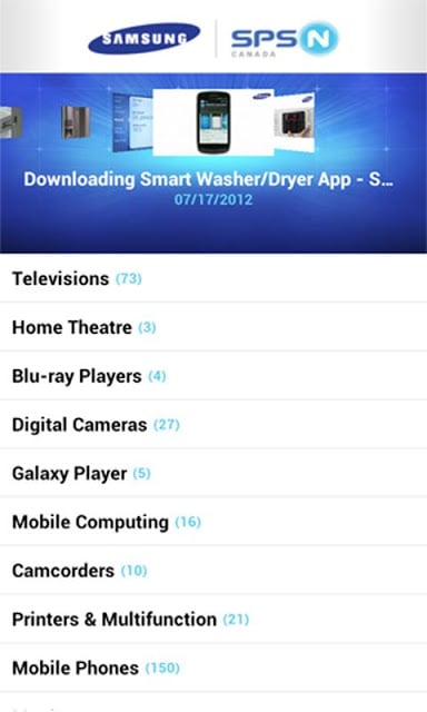 Samsung SPSN Canada截图4