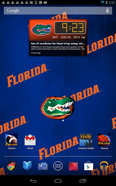 Florida Gators Live Clock截图10