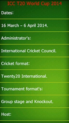 T20 World Cup 2014截图5