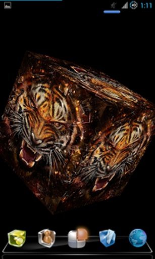 Abstract Tiger Live Wallpaper截图2