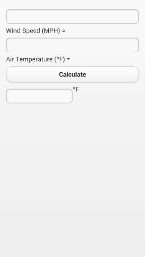 Wind Chill Calculator截图2