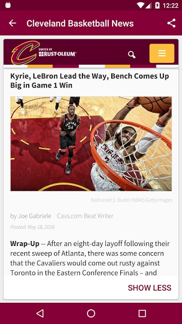 Cleveland Basketball News截图3