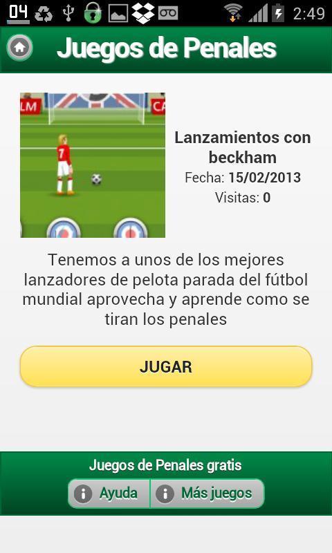 Juegos de Penales截图3