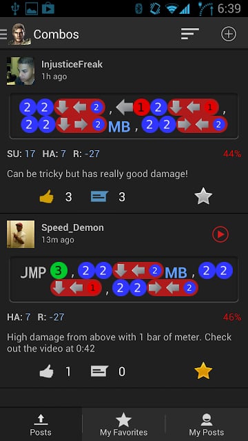 Injustice Combo Network截图4