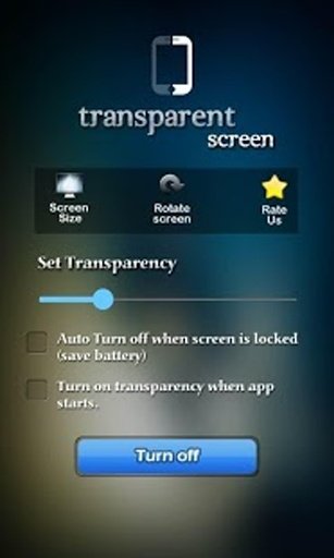 HD Transparent Screen截图1