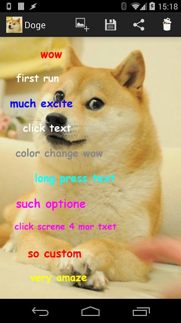 Doge Meme Creator截图1