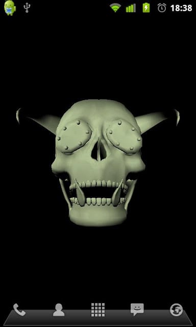 3D Skulls Live Wallpaper截图4