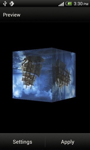 Ship Cube 3D Live Wallpaper截图9