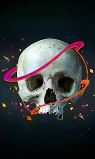 3D Skull Live Wallpaper截图1