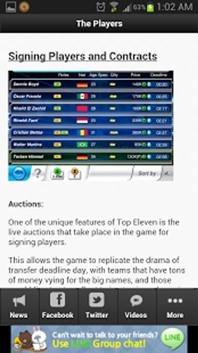 Top Eleven Football Fan App截图3