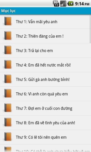 Những l&aacute; thư t&igrave;nh hay nhất截图1