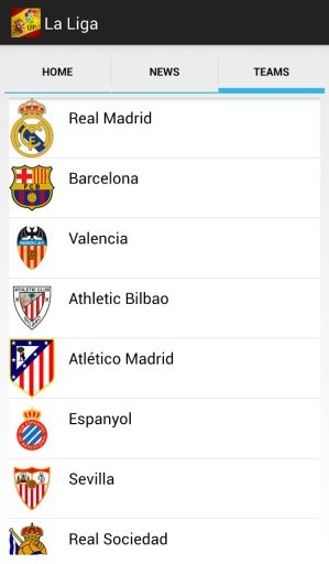 La Liga BBVA in Spain截图11