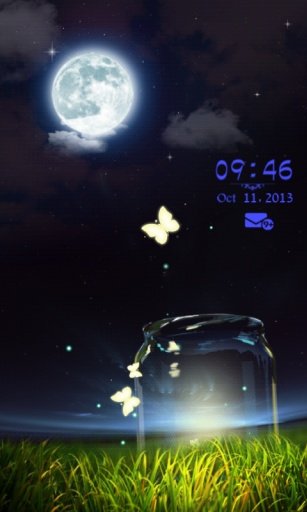 Butterfly Locker Live Theme截图7