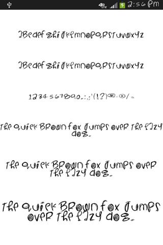 Des 5 包为 FlipFont&reg; 免费截图4