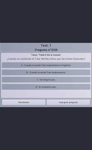 Constituci&oacute;n Test Examen Free截图1