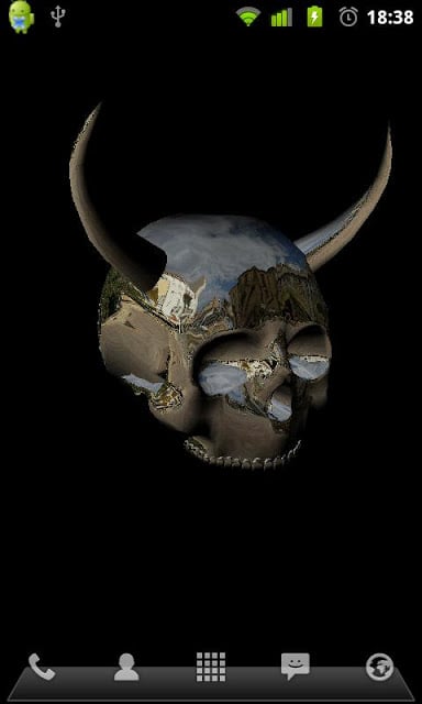 3D Skulls Live Wallpaper截图7