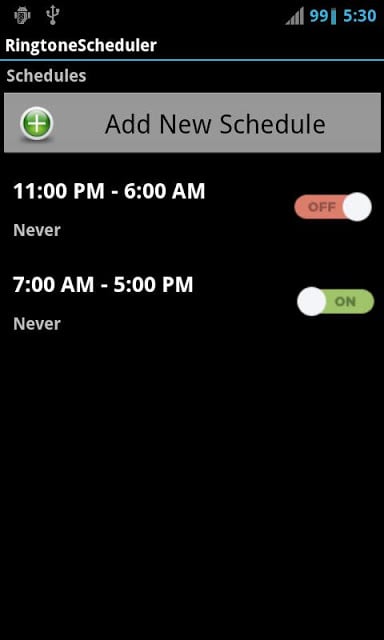 Ringtone Scheduler Pro截图3