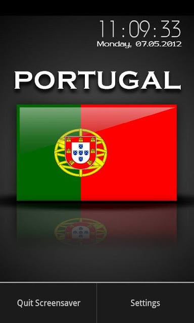 Portugal - Flag Screensaver截图1