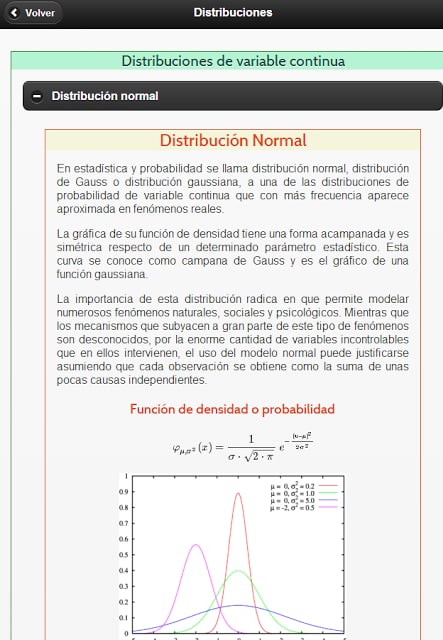 F&oacute;rmulas Matem&aacute;ticas截图5