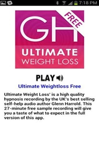 Ultimate Weight Loss - Glenn Harrold截图2