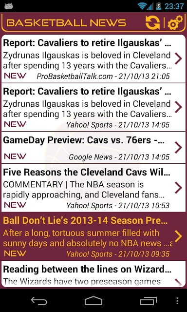 Cleveland Basketball News截图2