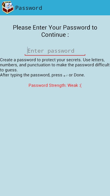 Secret: Password vault截图7