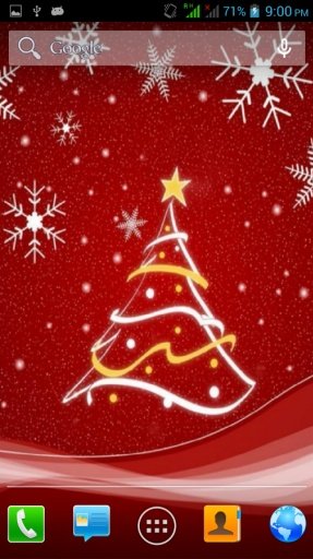 4D Christmas Live Wallpaper截图2