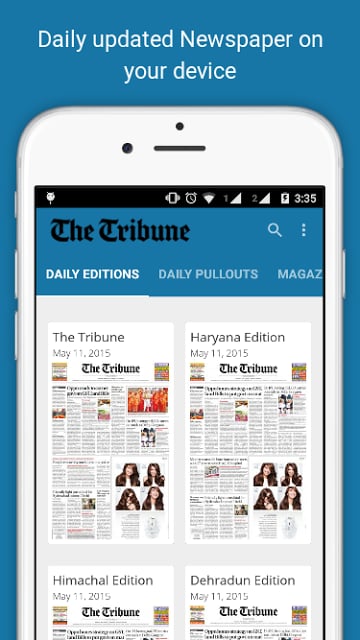 The Tribune, Chandigarh, India截图1