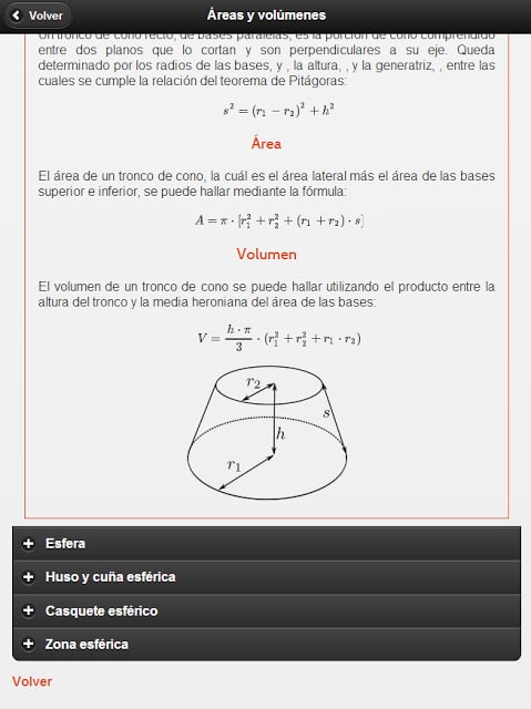 F&oacute;rmulas Matem&aacute;ticas截图3