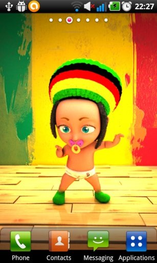 Rasta Baby Live Wallpaper截图4