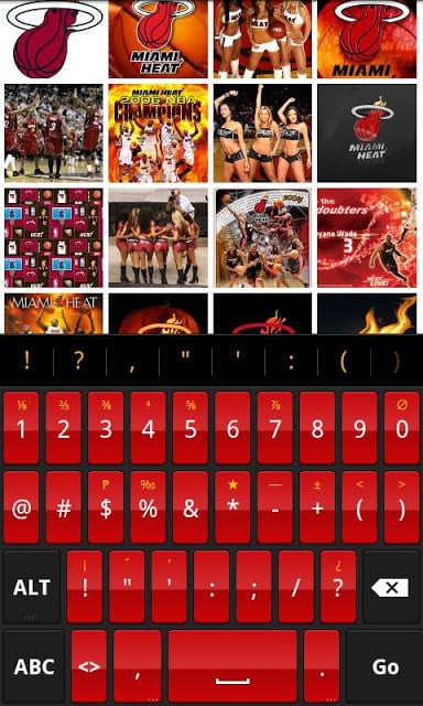 Hot Heat - HD Keyboard Theme截图4