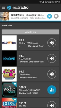 NextRadio Free Live FM Radio截图