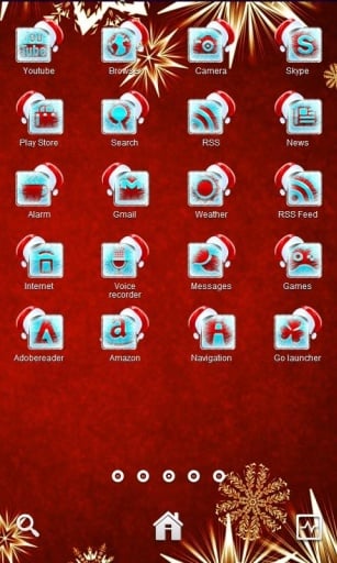 GO Launcher 圣诞帽子截图9