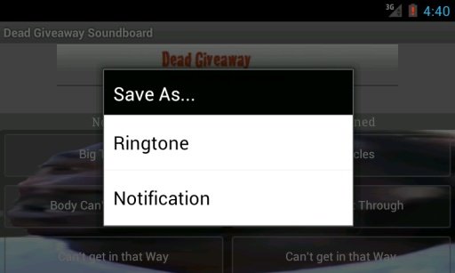 Dead Giveaway Soundboard截图3