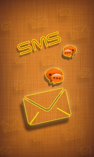 Popup SMS - FREE(Orange)截图4