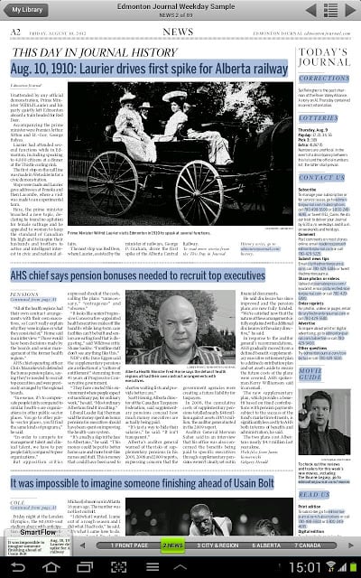 Edmonton Journal ePaper截图3