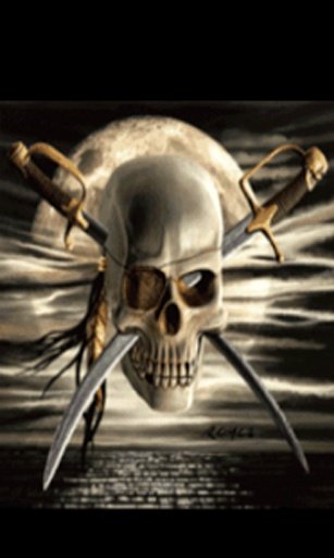 3D Skull Live Wallpaper截图3