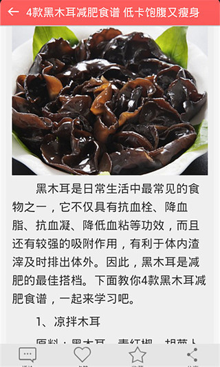 每日减肥食谱截图3