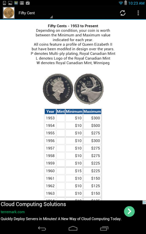 Canada Coin Checker截图5