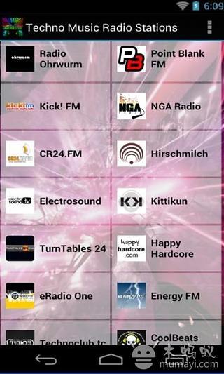 Techno Music Radio Stations截图5