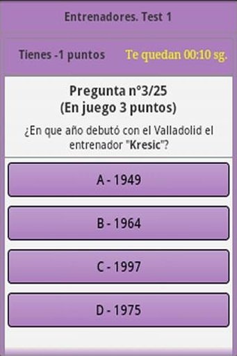 Real Valladolid Trivial截图2