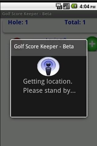 Golf Score Keeper - Beta截图1