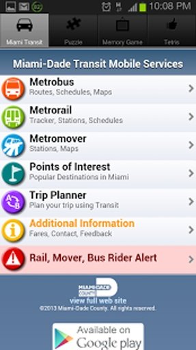 Miami Subway Train Bus截图1