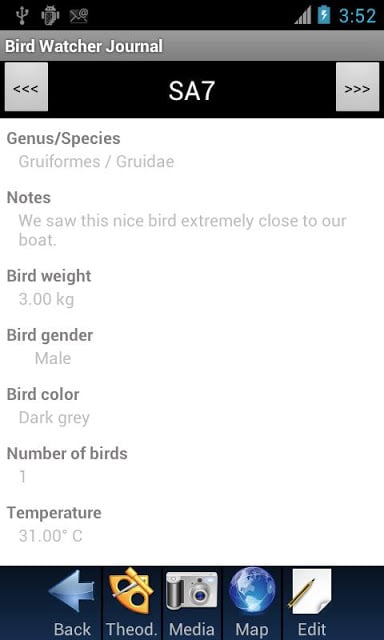 Bird Watching Journal截图1