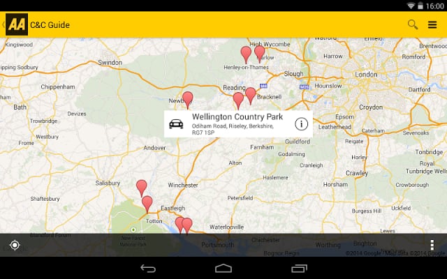 AA Caravan &amp; Camping Guide截图8