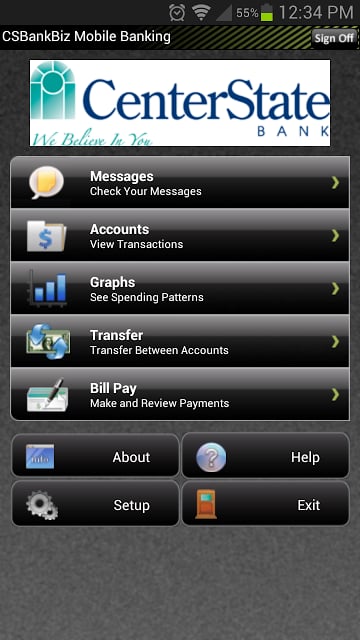 CSBank Biz Mobile Banking截图1