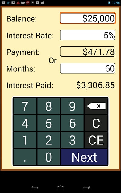 Payoff Calculator截图6